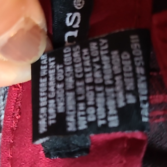 WAS $45. JEANS High Waist Skinny Ankle Denim Stretch Jeans Raspberry - Picture 8 of 13